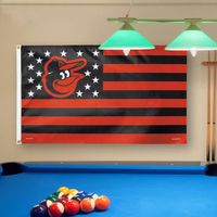 WinCraft Baltimore Orioles Deluxe Stars & Stripes 3' x 5' Flag