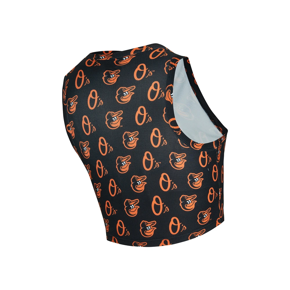 Women's Concepts Sport  Black Baltimore Orioles Knit Tank Top & Skort Set