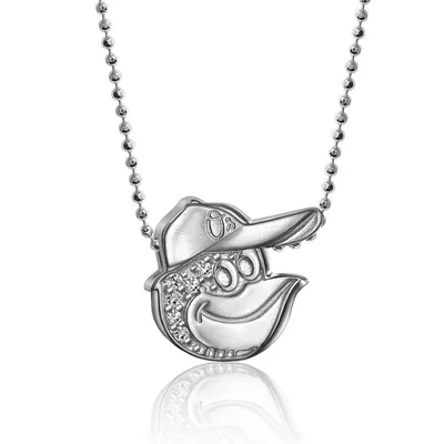 Braves Logo Diamond Pendant