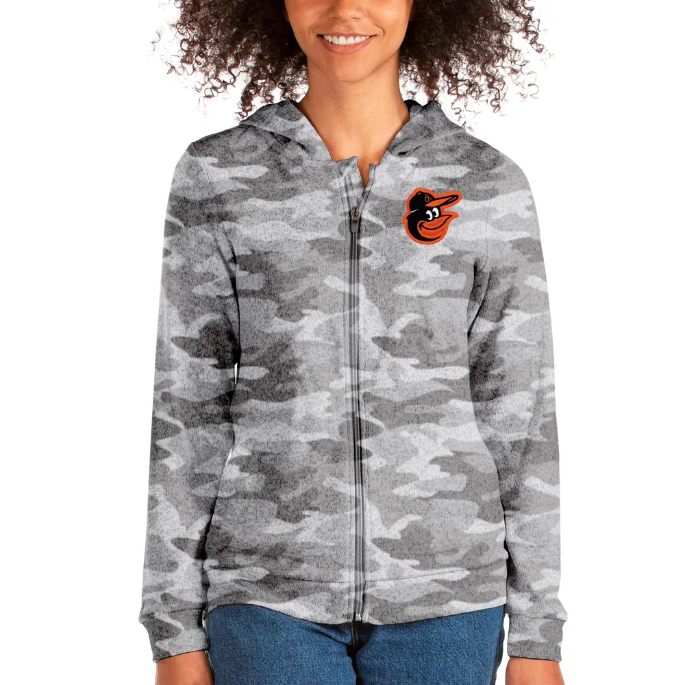 Women's Antigua Camo Dallas Cowboys Team Absolute Full-Zip Hoodie