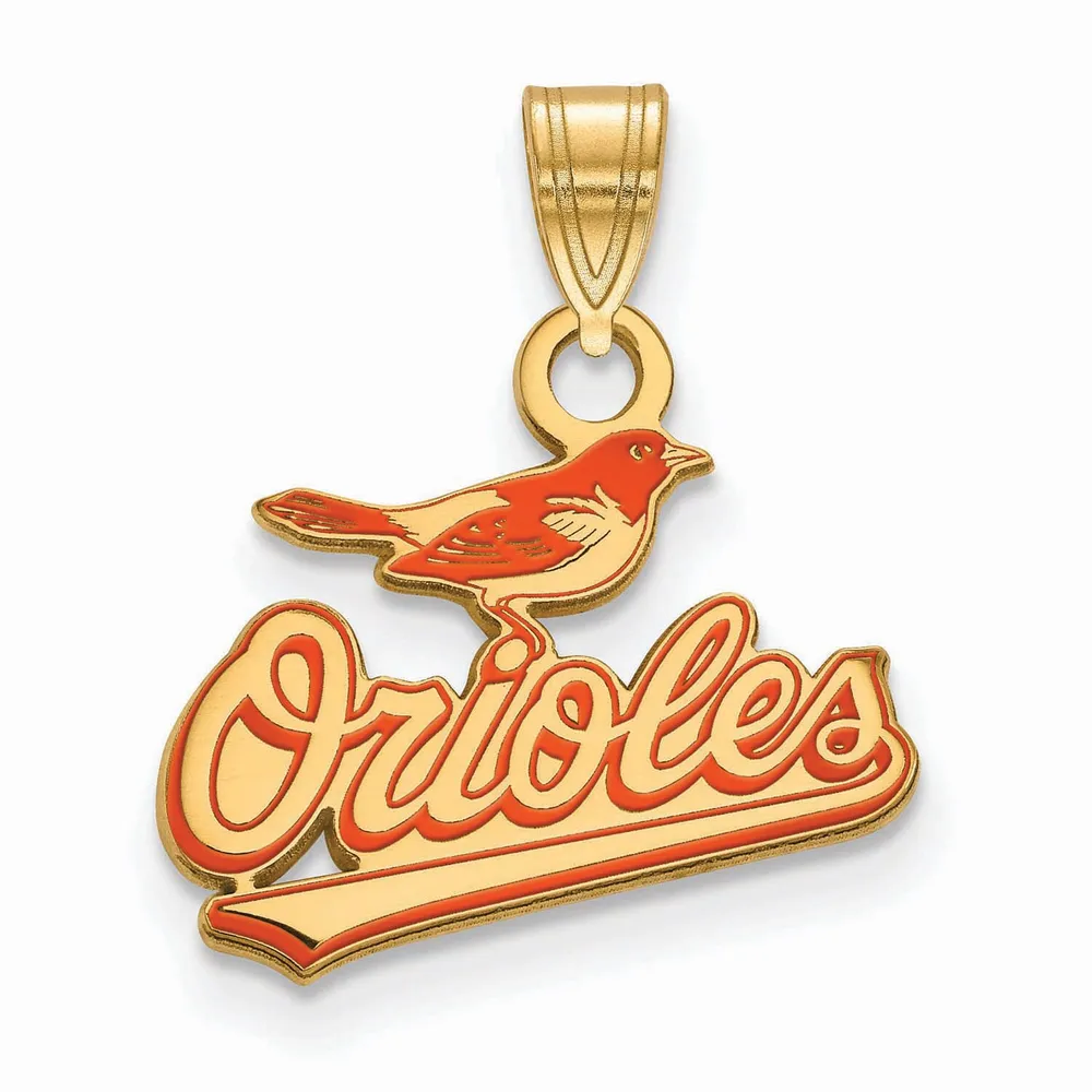 LogoArt St. Louis Cardinals Sterling Silver Enamel Pendant