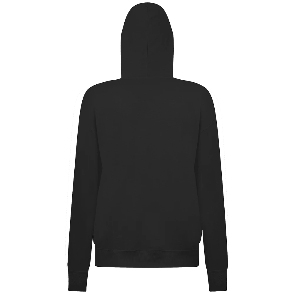 Women's Levelwear Black Baltimore Orioles Accolade Adorn Monument Pullover Hoodie