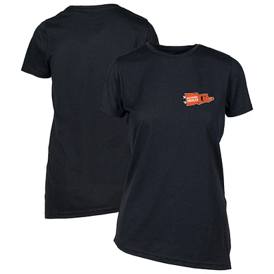 Women's Levelwear Black Baltimore Orioles Birch Rafters T-Shirt