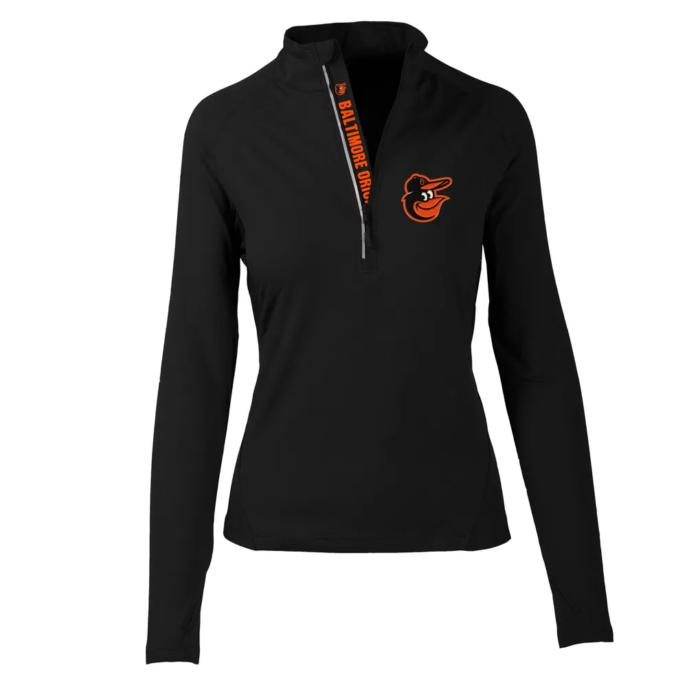 Women's Baltimore Orioles Black Long Sleeve T-Shirt