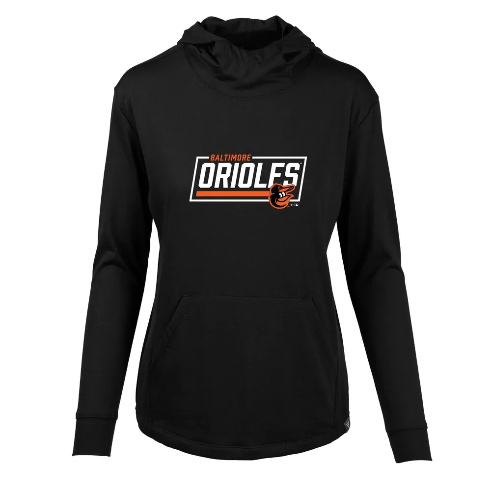 Lids Baltimore Orioles Columbia Women's Tidal Long Sleeve Hoodie T-Shirt -  Gray