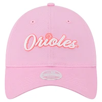 Women's New Era Pink Baltimore Orioles Mother's Day 9TWENTY Adjustable Hat