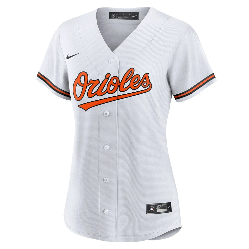 Femme Nike Gunnar Henderson - Blanc Maillot Baltimore Orioles Replica Player