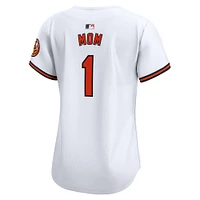 Women's Nike White Baltimore Orioles #1 Mom Home Limited Jersey