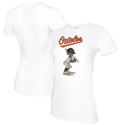 Baltimore Orioles Tiny Turnip Women's James 3/4-Sleeve Raglan T