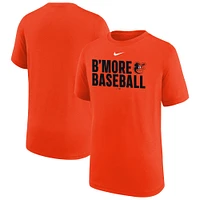 Youth Nike  Orange Baltimore Orioles Local Legend T-Shirt