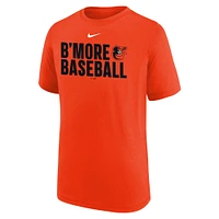 Youth Nike  Orange Baltimore Orioles Local Legend T-Shirt