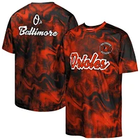 Youth Black/Orange Baltimore Orioles Pinch Hitter T-Shirt