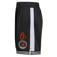 Short de joueur champ intérieur noir pour jeunes des Orioles Baltimore