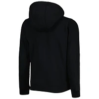 Youth Black Baltimore Orioles Wordmark Full-Zip Fleece Hoodie