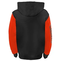 Youth Fanatics Orange/Black Baltimore Orioles Postcard Full-Zip Hoodie Jacket