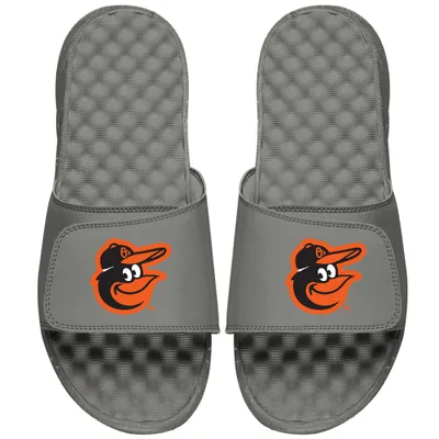 Baltimore Orioles ISlide Youth Primary Logo Slide Sandals - Gray