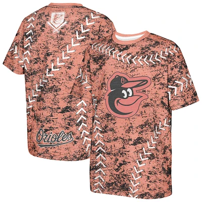 Youth Orange Baltimore Orioles Slide Score Bold T-Shirt
