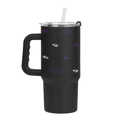  Baltimore Ravens 24oz. Step and Repeat Powder Coat Tumbler