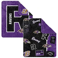  Baltimore Ravens 50" x 60" Dream Weave Throw Blanket