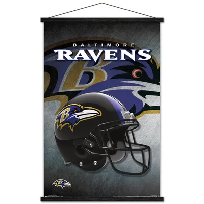 Baltimore Ravens 22.4'' x 34'' Magnetic Framed Poster