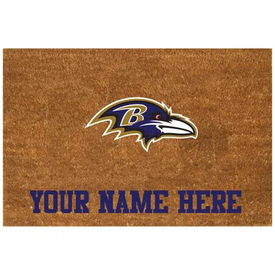 Baltimore Ravens 23'' x 35'' Personalized Door Mat