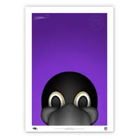 Baltimore Ravens 24'' x 36'' Mascot Art Poster