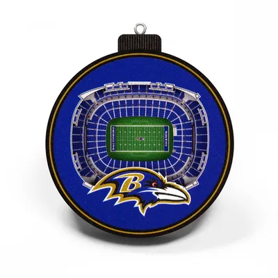Baltimore Ravens 3D Stadium Ornament