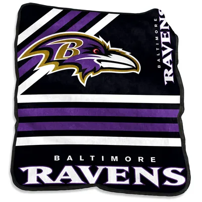 Baltimore Ravens 50'' x 60'' Plush Raschel Throw