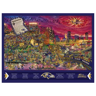 Baltimore Ravens 500-Piece Joe Journeyman Puzzle