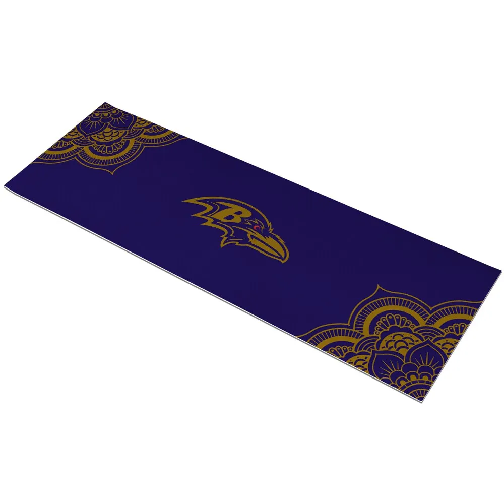 Lids Baltimore Ravens 72'' Color Design Yoga Mat