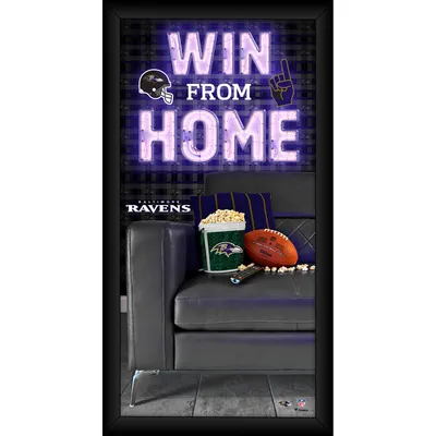 Baltimore Ravens Fanatics Authentic Framed 10" x 20" Win From Home Collage