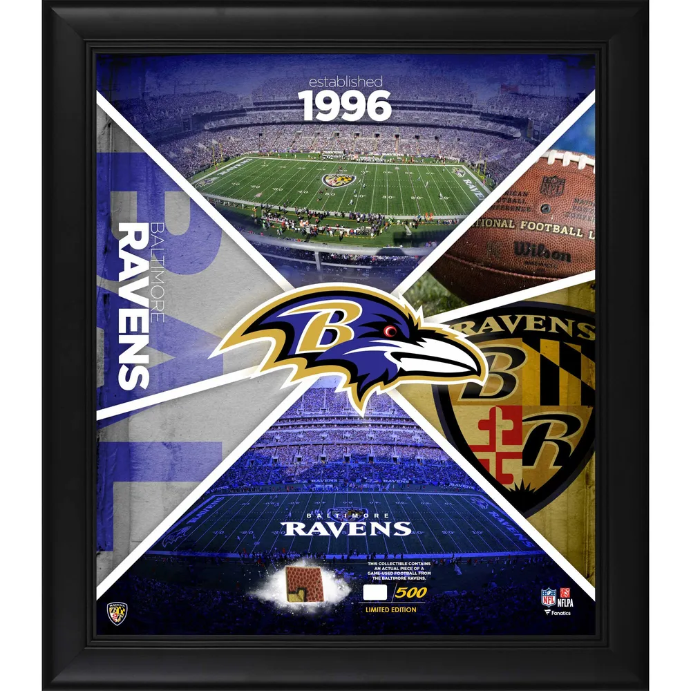 Lids Lamar Jackson Baltimore Ravens Fanatics Authentic Framed 15