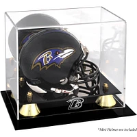 Baltimore Ravens Golden Classic Mini Helmet Display Case