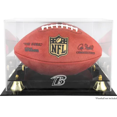 Baltimore Ravens Fanatics Authentic Golden Classic Team Logo Football Display Case