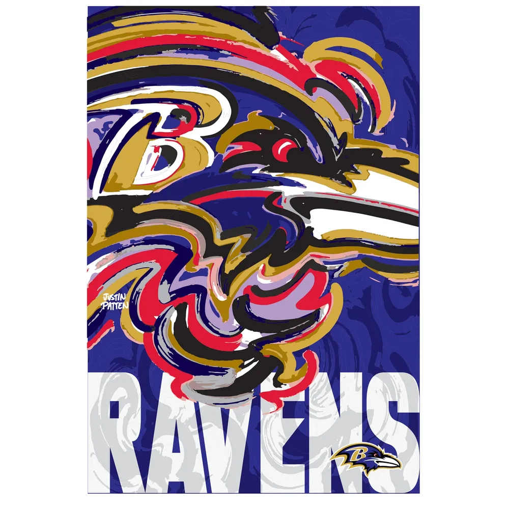 Baltimore Ravens Desk Top Flag