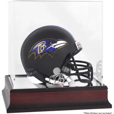Baltimore Ravens Fanatics Authentic Mahogany Logo Mini Helmet Display Case