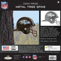 Baltimore Ravens Metal Garden Art Helmet Spike