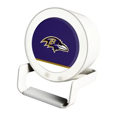 Baltimore Ravens Night Light Wireless Charger And Bluetooth Speaker