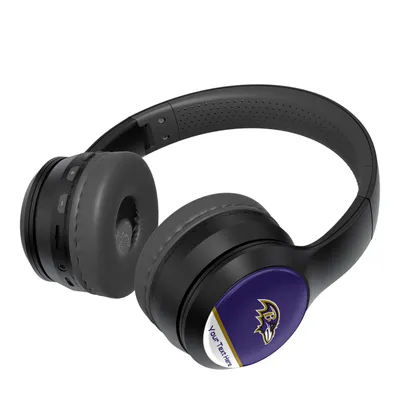 Baltimore Ravens Personalized Wireless Bluetooth Headphones