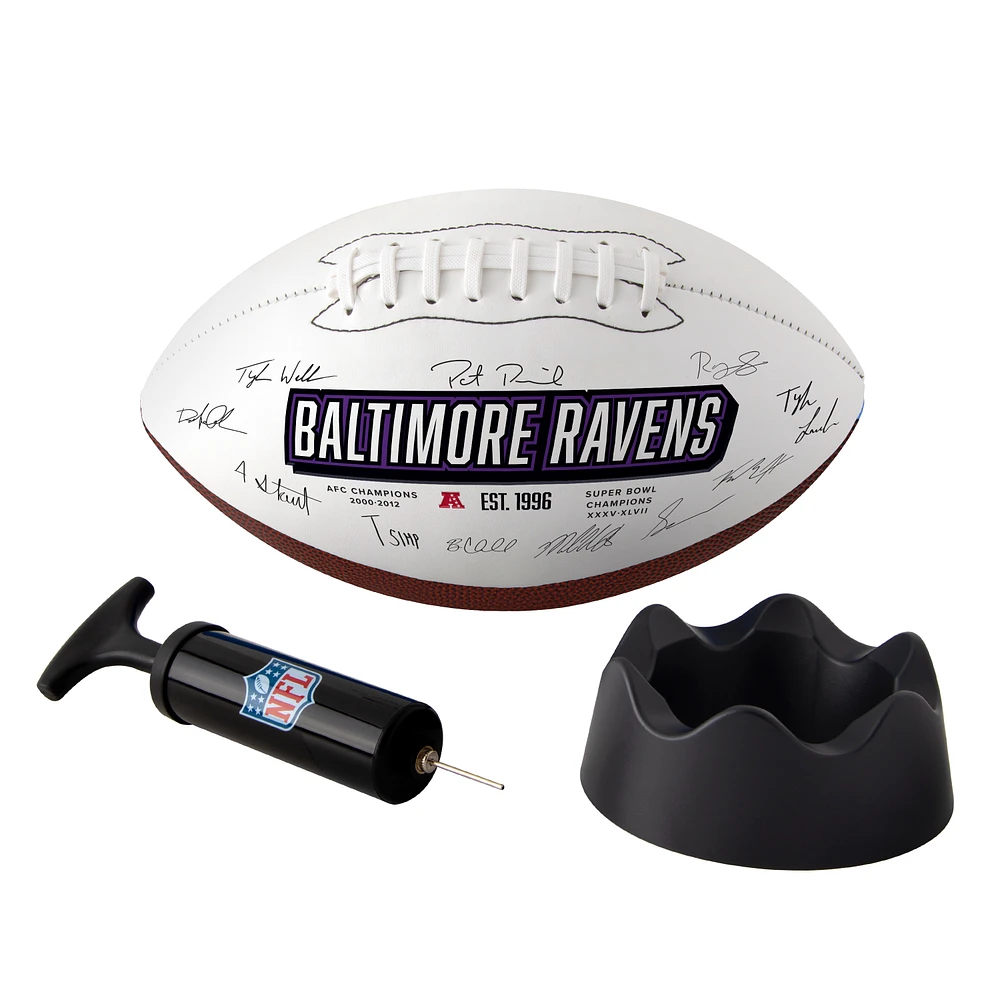 Ballon de football emblématique des Ravens de Baltimore