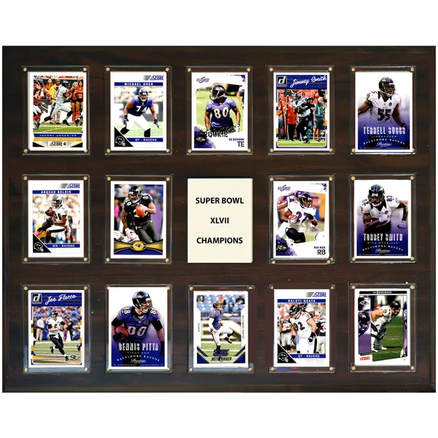 Baltimore Ravens Super Bowl XXXV Champions 12'' x 15'' Plaque