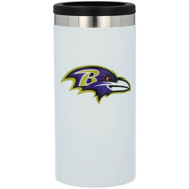 Logo de l'équipe des Ravens de Baltimore 12 oz. Porte-canette mince