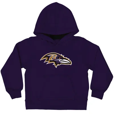 Baltimore Ravens Starter Extreme Pullover Hoodie - Heather