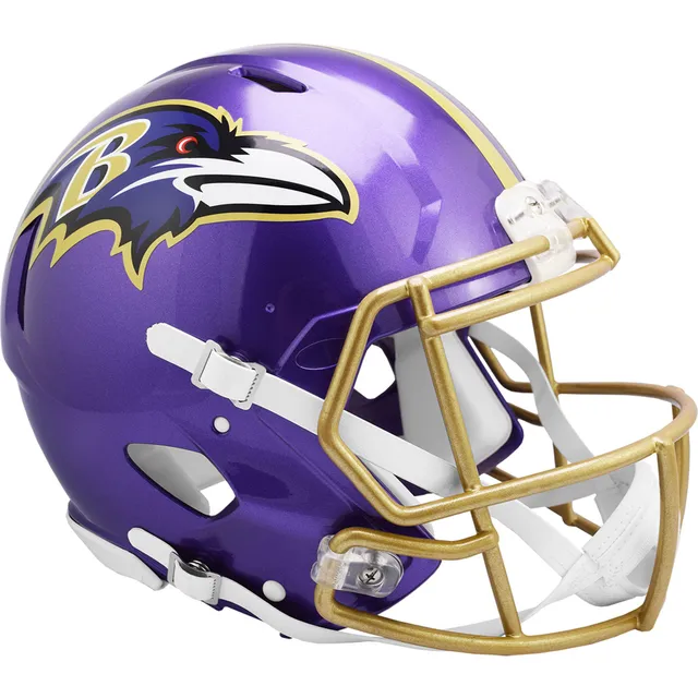 Baltimore Ravens Riddell Lunar Alternate Revolution Speed Flex Authentic Football Helmet