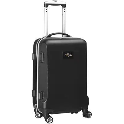 Baltimore Ravens 20" 8-Wheel Hardcase Spinner Carry-On - Black