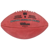 Ballon de football Wilson Duke en couleur autographié par Ed Reed Baltimore Ravens