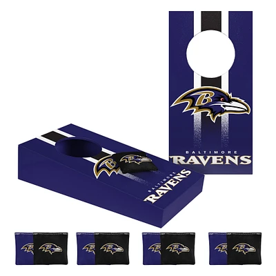 Ensemble de cornhole de table FOCO Baltimore Ravens