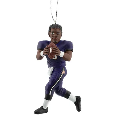 Lamar Jackson Baltimore Ravens FOCO Player Ornament