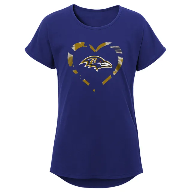 Lids Lamar Jackson Baltimore Ravens Preschool Mainliner Player Name &  Number T-Shirt - Purple