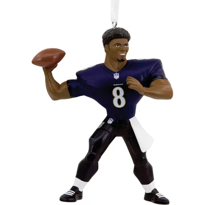 Lamar Jackson Baltimore Ravens Hallmark Player Ornament